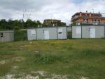 Containers abbandonati a Barisciano